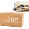 Mini Digital Wood Grain Clock - Mega Cart