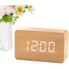 Mini Digital Wood Grain Clock - Mega Cart