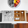 Wooden Bamboo Cutlery Tray - Mega Cart